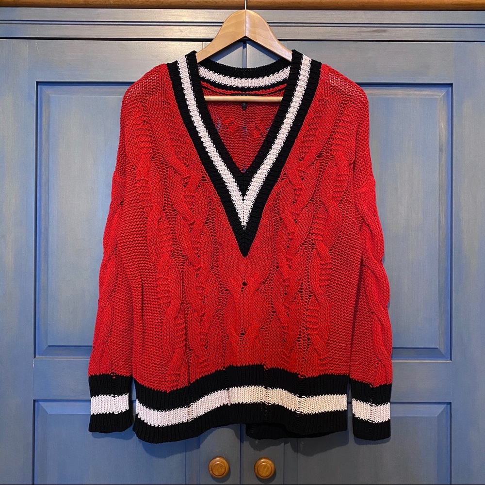 Rag & Bone Emma varsity sweater